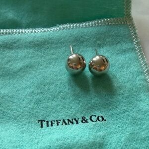Tiffany & Co. HardWear Silver Ball Earrings - 10mm